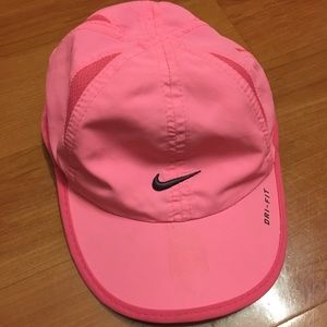 Pink infant Nike Dri Fit cap